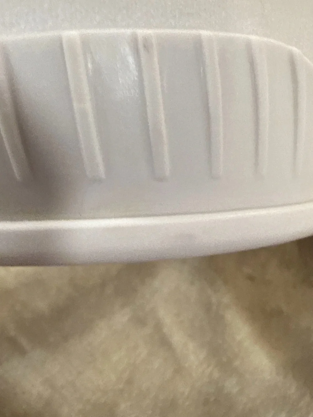 Fendi White Embossed Logo Platform Wedges